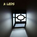 Security Wall Lamp Flood Lamp Garden PIR Motion Solar Powered Wall Light Sensor Motion Light 100/120 LED. 