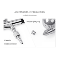 Air Brushes Double Action Airbrush 0.3mm for Painting Electric Airbrush Set for Painting Models, Auto Graphics. 