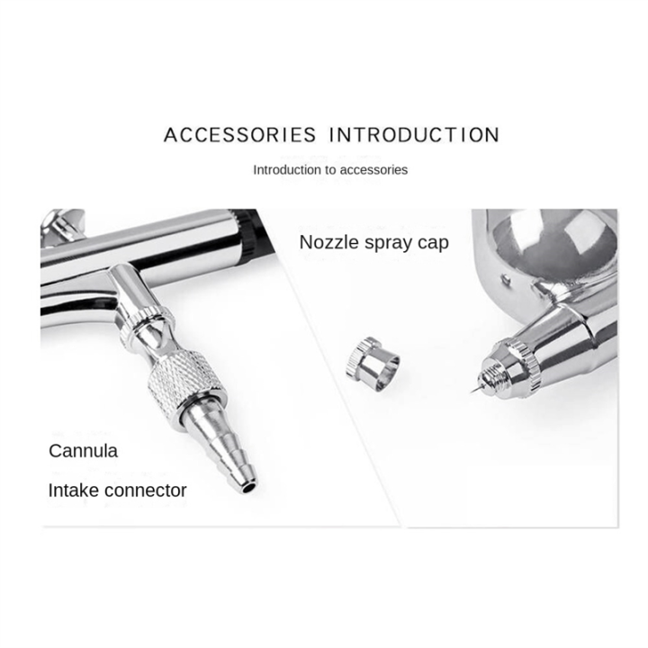 Air%20Brushes%20Double%20Action%20Airbrush%200.3mm%20for%20Painting%20Electric%20Airbrush%20Set%20for%20Painting%20Models,%20Auto%20Graphics%20-%20Image%202
