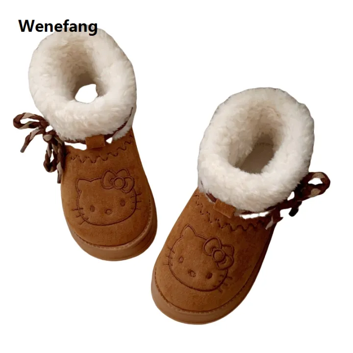 Wenefang%20Sanrio%20Hello%20Kitty%20Snow%20Winter%20Girl%20Plush%20Snow%20Booties%20Keep%20Warm%20Portable%20Slippers%20Shoes%20Non-Slip%20Sneaker%20Outdoor%20Warmth%20Snow%20Boot%20-%20Image%206