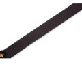 Levy's Leathers MC8C-BLK Cross Inlay - Guitar Strap - Black. 