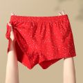 Comfortable Solid Color Men's Cotton Underwear Spot Elastic Loose Boxers Men Underpants Baggy Boxer Briefs Men. 