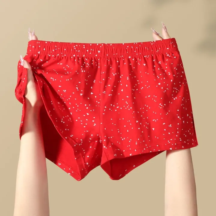 Comfortable%20Solid%20Color%20Men's%20Cotton%20Underwear%20Spot%20Elastic%20Loose%20Boxers%20Men%20Underpants%20Baggy%20Boxer%20Briefs%20Men%20-%20Image%206