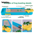 Wenefang Sutuiying Mini Desktop Bowling Game Funny Table Sports Board Game Family New Party New Holiday Toy Interactive Training Game for Kids and Adults. 