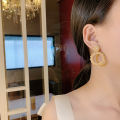 【Special offer】Earrings 2023 New Fashionable Ear Studs Exaggerated Earrings Women's Retro Hong Kong-style Ear Ring Design Ins. 