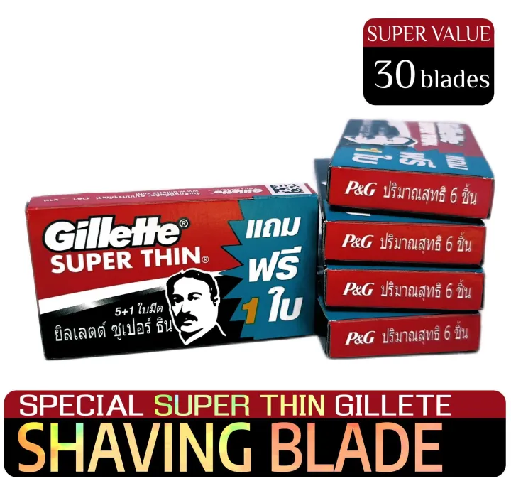 Gillette%20Super%20Thin%20Shaving%20Blades-%20Pack%20Of%205%20-%20Image%206