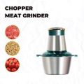 Stainless Steel Electric Chopper Meat Grinder Mincer Vegetable Chopper Meat Slicer Machine. 