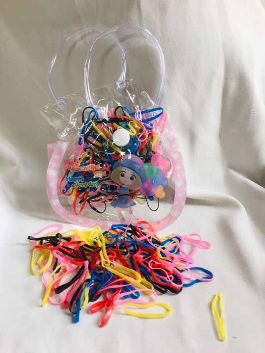 120%20PCS-Clear%20Ponytail%20Elastic%20Rubber%20Band%20Hair%20Ties%20Ropes%20Rings%20Chinese%20Rubber%20Band%20For%20Kids%20-%20Image%203
