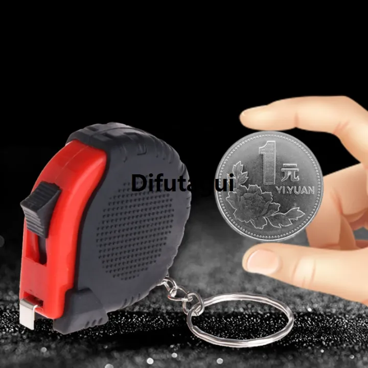 Difutagui%201%20Pc%20High%20Quality%20Tape%20Measure%20Mini%20Tape%20Measure%20With%20Key%20Original%20Chain%20Plastic%20Portable%201m%20Retractable%20Ruler%20cm/Inch%20-%20Image%206