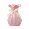 Pink Colour Ceramic Flower Vase. 