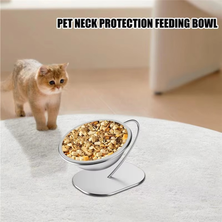 NAMUNY%20Raised%20Cat%20Dish%20Stainless%20Steel%20Dog%20Food%20Container%20Pet%20Feeding%20Accessories%20Large%20Lifted%20Cat%20Bowl%20with%20Stable%20Base%20-%20Image%202