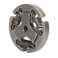Durable Aluminum Alloy Clutch Replacement Dark Silver Compact String Trimmer Parts Easy to Install Brushcutter Parts for CS370 CS400 CS440 CS450 CS400F CS370F. 