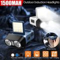 High Lumens Ultra Bright LED Hat Clip Light Portable Waterproof Head Torch Flashlight Stepless Dimmable Adjustable Hanging Camping Light Outdoor. 