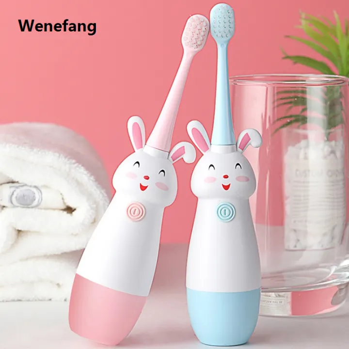 Wenefang%20New%20Smart%20Electric%20Toothbrush%20Household%20Children%20Rotating%20Cute%20Bunny%20Cartoon%20Kids%20Portable%20Sonic%20Non-Slip%20Soft%20Fur%20Toothbrush%20-%20Image%202