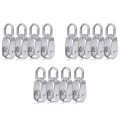12PCS Single Pulley Block M15 Stainless Steel Small Pulley Roller for Rope Cord in °Swivel Silver Pulley. 