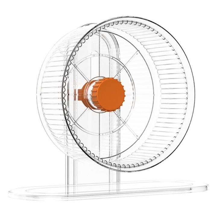 Cage Accessories Silent Design Silent Hamster Exercise Wheel Exercise Wheel Large Size Pet Cage Accessories Double Bearing Height Adjustable Running Wheel Toy Hamster Cage