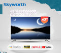 SKYWORTH TV 43STE6600 FHD Google TV Smart Television - 43" (43 INCH). 