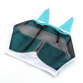 Nullmul Horse Fly Mask with Ears, Horse Mask Anti-Mosquito and Insect, Ma Chao Comfort Fly Mask,Horse Head Mask,Blue. 