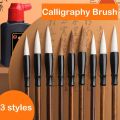 Ancient Calligraphy Brush Art Paint Brush Oil Painting Crisperding Chinese Calligraphy Brush Chinese Brushes Wolf Hair Oil Watercolor Paint Brush Student. 