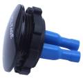 5V-25V DC Voltmeter LED Digital Display Panel Mounted Round Waterproof Car Motorcycle Car. 
