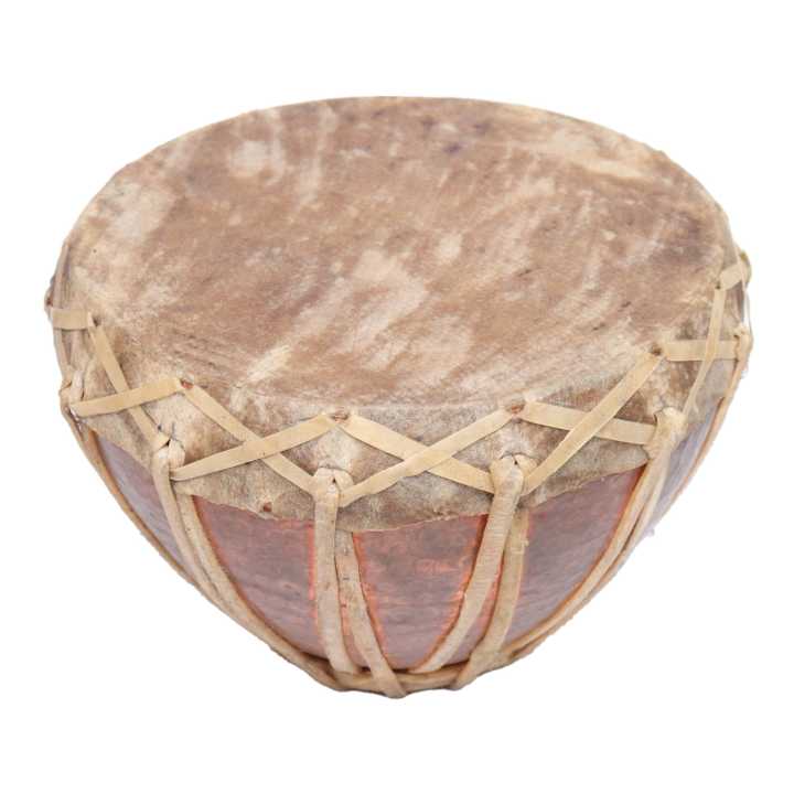 Tyamko (ट्याम्को) | Tyamako (ट्यामको) | Panche Baja Instrument | Nepali Kettledrum |  H:7" L:8"