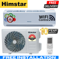 Himstar 1 Ton Smart Inverter WiFi Air Conditioner - HA-12ITPHWJ/HE With Cooling & Heating function, Free Installation, Low Noise, Energy Saving, Air Purification And 2 Year Full warranty and 10 Year Warranty on Compressor.. 