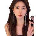 【Mega Sale】East Chrysanthemum Yinchuan Waterfall Tassel Earrings Women's 2023 New Fashion Earrings. 