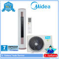 Midea DC Inverter Floor Standing 2.0 ton Air Conditioner (Eiffel Tower AC). 