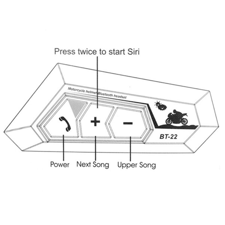 2%20Set%20Motorcycle%205.0%20Bluetooth%20Helmet%20Intercom%20Universal%20Pairing%20Earphone%20Headset%20with%20CNC%20Noise%20Reduction%20BT22%20-%20Image%202