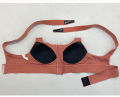 Top Quality Plus Size Adjustable Shockproof Front Zip Sports Bra For Women. 