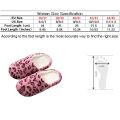1 Pairs Winter Plush Velvet Soft Floor Shoes Silent Soft-soled Fur Slippers Cotton Slippers. 