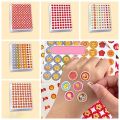 800 Pcs/Bag Portable Cute Star Reward Stickers Cartoon Animals Self-adhesive Encouragement Motivational Sticker Multi-purpose Multifunction Small Red Flowers Kids. 
