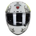 IGN-4 Hyena Glossy Dual Visor By Helmets Nepal. 