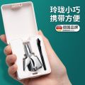 german nose hair trimmer men's manual nose hair repairer small round head nostril safety nose hair artifact factory goods. 