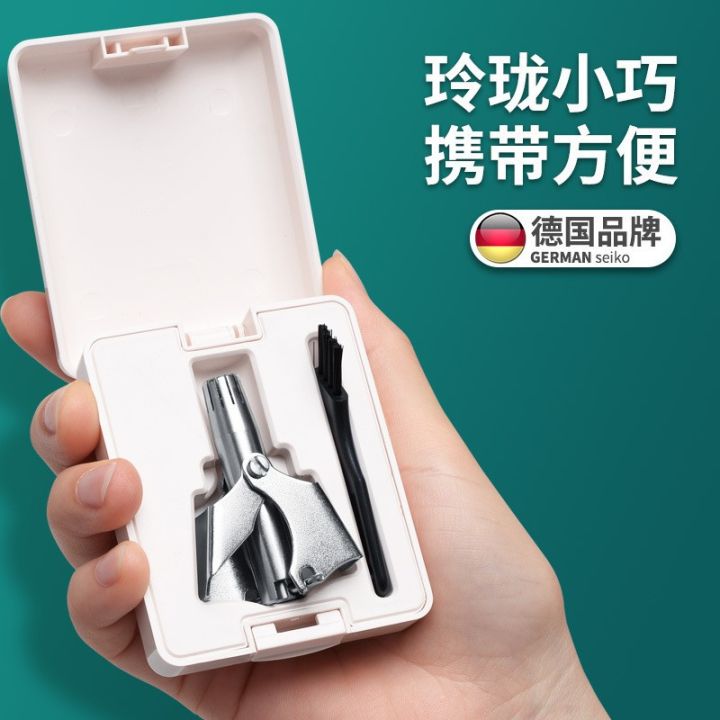 german%20nose%20hair%20trimmer%20men's%20manual%20nose%20hair%20repairer%20small%20round%20head%20nostril%20safety%20nose%20hair%20artifact%20factory%20goods%20-%20Image%208