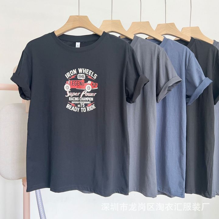 Summer%20plus%20size%20men's%20short-sleeved%20T-shirt%20men's%20half%20sleeve%20loose%20work%20sweat-absorbing%20night%20market%20stall%20manufacturer%20wholesale%20-%20Image%202