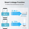 (GGBR)-Tuya Smart Temperature and Humidity Sensor WiFi APP Remote Monitor for Smart Home Var SmartLife Work with Alexa. 