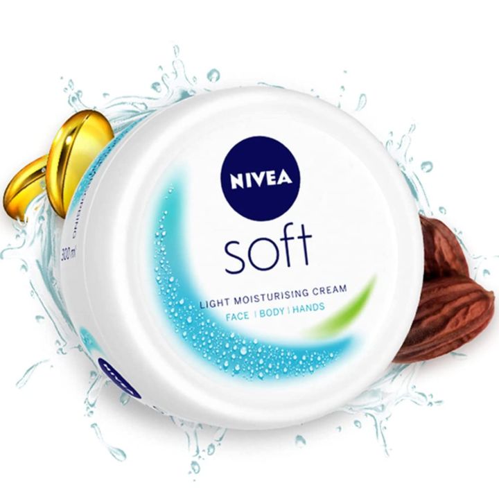 89050 Nivea Soft Moisturizing Cream, 200Ml