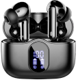 MaxBass One ANC | Amazon's #1 Wireless Earbuds, ANC (40 dB), Bluetooth 5.4 with 4 ENC Noise Cancelling Mic, LED Display, IP54 Water Resistance, 48H Playtime. 