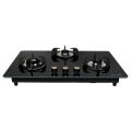 Faber Hob Maxus HT 783 CRS BR CI AI, 3 Burner- Black. 