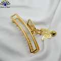 Jewels of Nepal Viral Butterfly Charm Long Metal Hair Claw Clip For Women. 