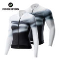 HOT ROCKBROS Cycling Jersey Breathable Men Women Quick Dry Long-sleeved Shirt Windproof Spring/Summer Riding Clothing with YKK zippe. 