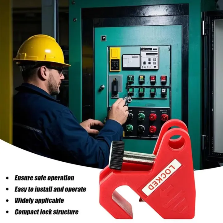 Breaker Lock Circuit Breaker Safety Lock Distribution Box Lockout ...