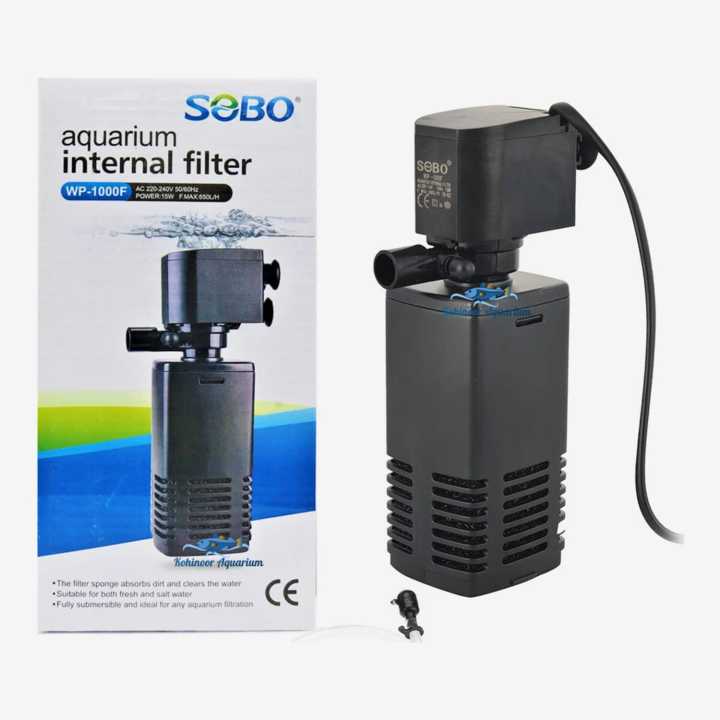 SOBO 15 Watt Fish Aquarium Internal Filter Pump WP-1000F Kohinoor Aquarium