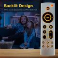 2025 New Universal Backlit Remote Replacement for Apple TV 4K/ Gen 1 2 3 4/HD A2843 A2737 A1625 A1427 A1469 A1378 A1218 No Voice Function. 