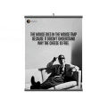 Hanging Canvas Poster Motivational Quotes 2. 