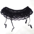 Women's Lace Garter Belt with Stocking  Set. 