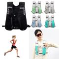 Multiple Pockets Chest Pack Running Storage Vest Phone Storage Pocket Lightweight Running Hydrating Backpack Waterproof Nylon Breathable Hydration Running Vest Outdoor Sports. 