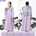 EVA Long Raincoat: Waterproof Zipper Gear for Men & Women. Reusable Poncho with Pants, Portable Outdoor Travel Rain Jacket. 