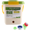 12L Compost Bin Recycle Composter Aerated Compost Bin PP Organic Homemade Trash Can Bucket Kitchen Garden Food Waste Bins. 
